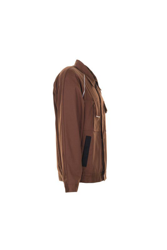 Produktbild Planam Canvas 320 Arbeitskleidung Arbeitsjacke Bundjacke braun schwarz Größe 29 bild 4