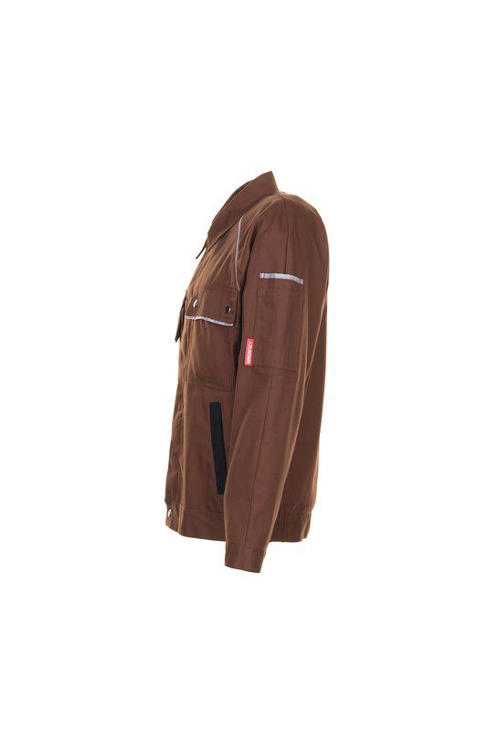 Produktbild Planam Canvas 320 Arbeitskleidung Arbeitsjacke Bundjacke braun schwarz Größe 60 bild 5