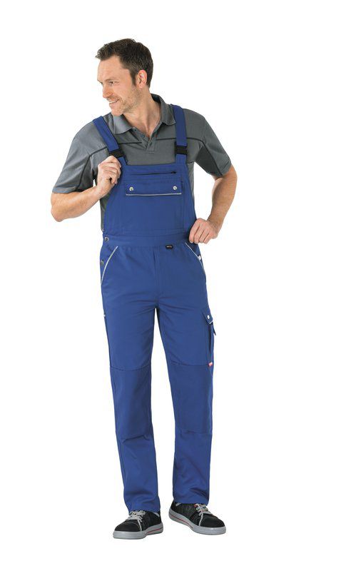 Produktbild Planam Canvas 320 Arbeitskleidung Latzhose kornblau Größe 29 bild 2