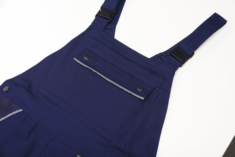 Produktbild Planam Canvas 320 Arbeitskleidung Latzhose braun schwarz Größe 44 bild 8