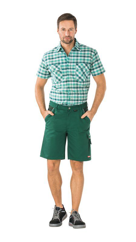 Produktbild Planam Canvas 320 Arbeitskleidung Shorts grün XL bild 2