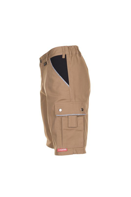 Produktbild Planam Canvas 320 Arbeitskleidung Shorts khaki schwarz L bild 5