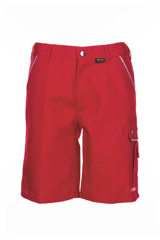 Produktbild Planam Canvas 320 Arbeitskleidung Shorts rot/rot XL