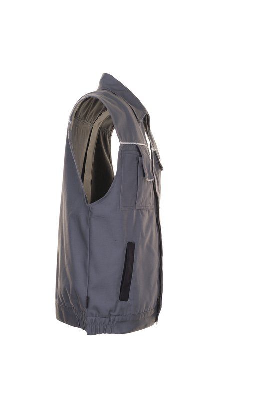 Produktbild Planam Canvas 320 Arbeitskleidung Weste grau schwarz XL bild 4