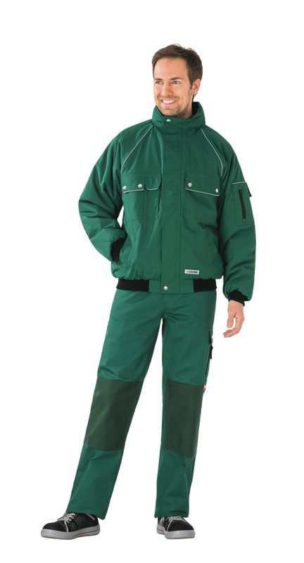 Produktbild Planam Canvas 320 Arbeitskleidung Winterblouson grün Größe M bild 2