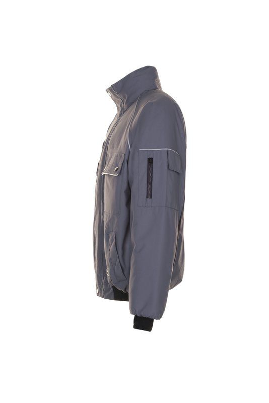 Produktbild Planam Canvas 320 Arbeitskleidung Winterblouson grau schwarz Größe XL bild 5