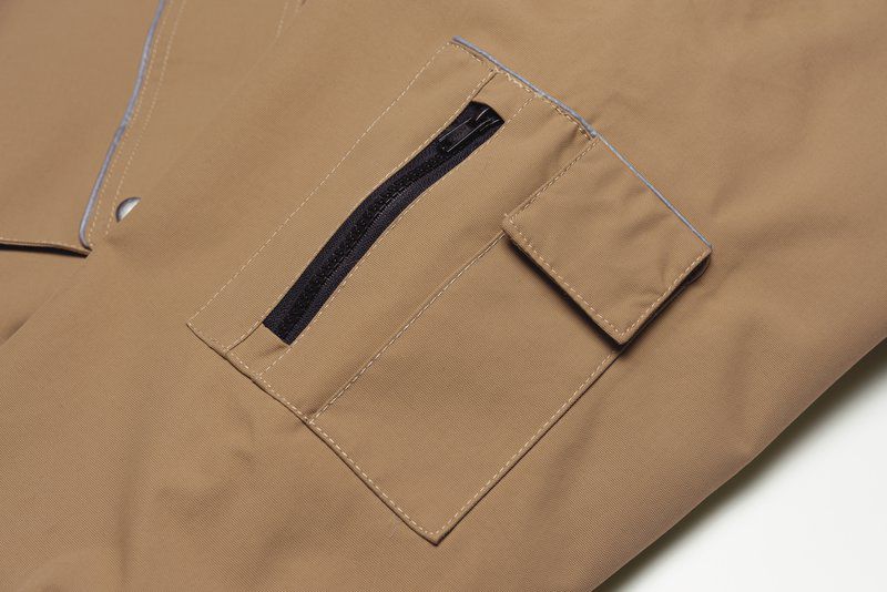 Produktbild Planam Canvas 320 Arbeitskleidung Winterparka khaki schwarz Größe M bild 6