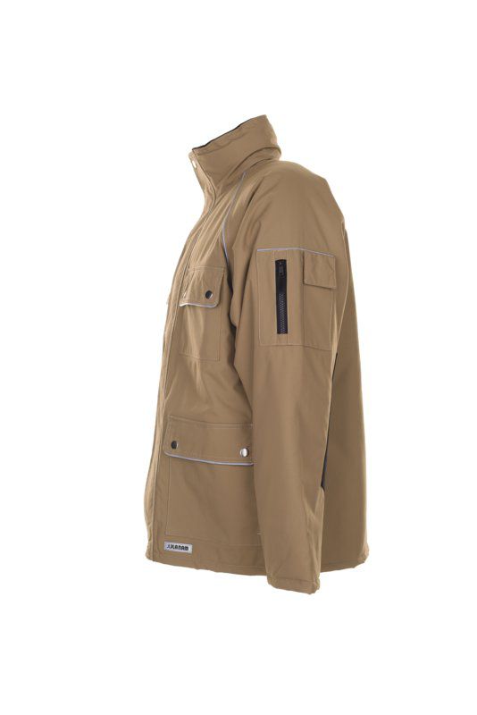 Produktbild Planam Canvas 320 Arbeitskleidung Winterparka khaki schwarz Größe XL bild 5