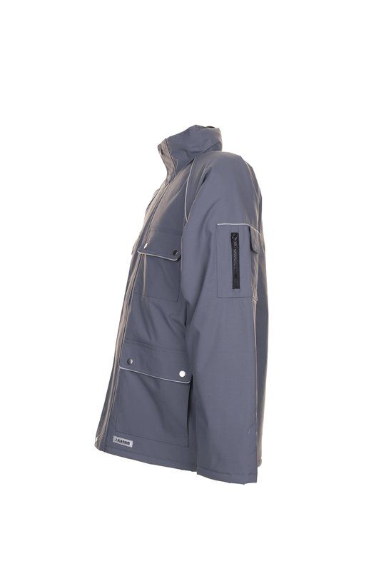 Produktbild Planam Canvas 320 Arbeitskleidung Winterparka grau schwarz Größe XXL bild 5