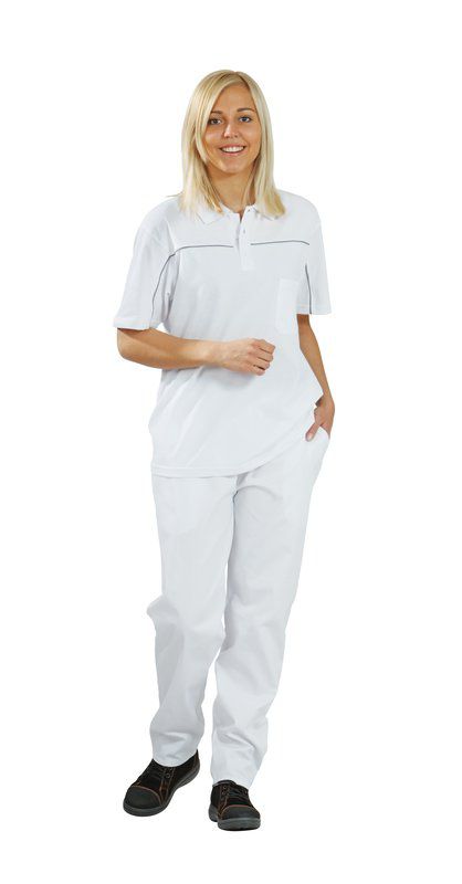 Produktbild Planam Damen Arbeitshose Arbeitskleidung Bundhose reinweiß Größe 40 bild 2