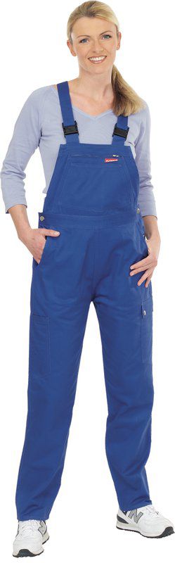 Produktbild Planam Damen Arbeitslatzhose Arbeitskleidung kornblau Größe 40 bild 2