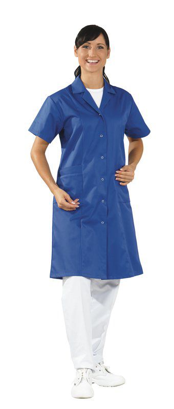 Produktbild Planam Damen Arbeitsmantel Mischgewebe 1/4 Arm kornblau 36 bild 2