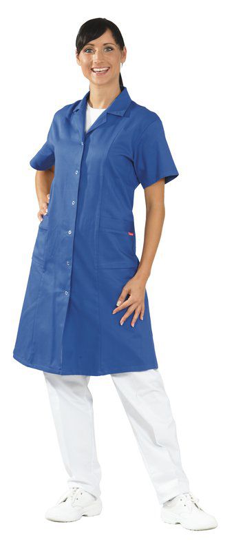 Produktbild Planam Damen Arbeitsmantel Baumwolle 1/4 Arm kornblau 44 bild 2