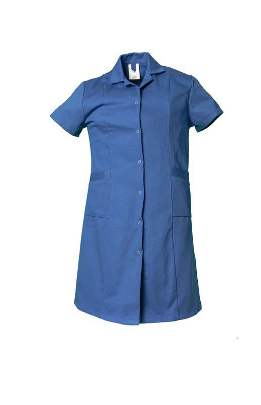 Produktbild Planam Damen Arbeitsmantel Baumwolle 1/4 Arm kornblau 48 bild 1