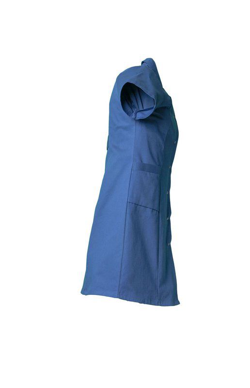 Produktbild Planam Damen Arbeitsmantel Baumwolle 1/4 Arm kornblau 52 bild 4