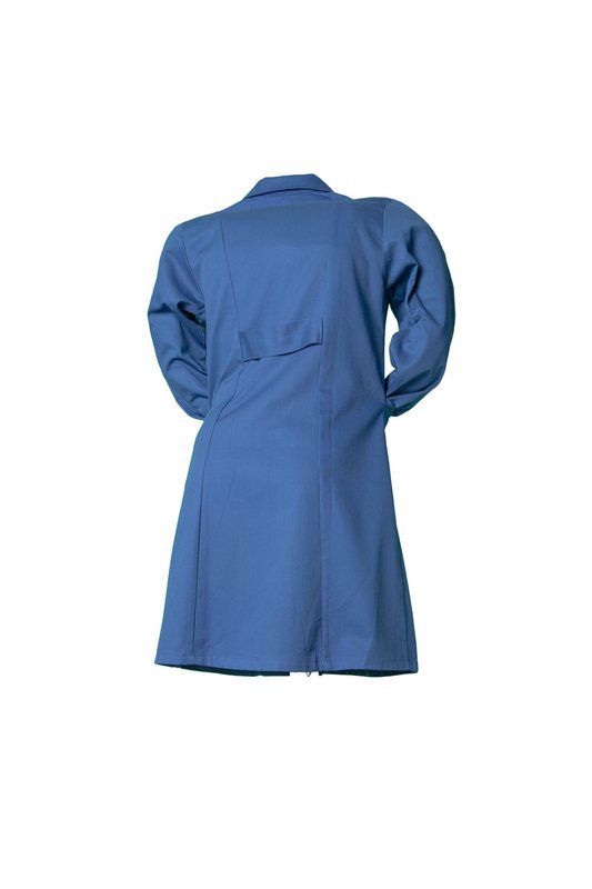 Produktbild Planam Damen Arbeitsmantel Arbeitskleidung Mantel BW Langarm kornblau Größe 50 bild 3