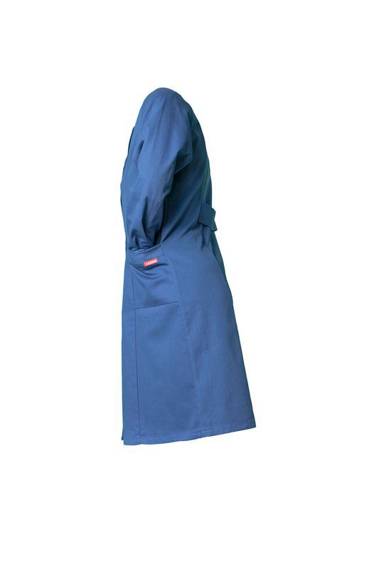 Produktbild Planam Damen Arbeitsmantel Arbeitskleidung Mantel BW Langarm kornblau Größe 52 bild 6