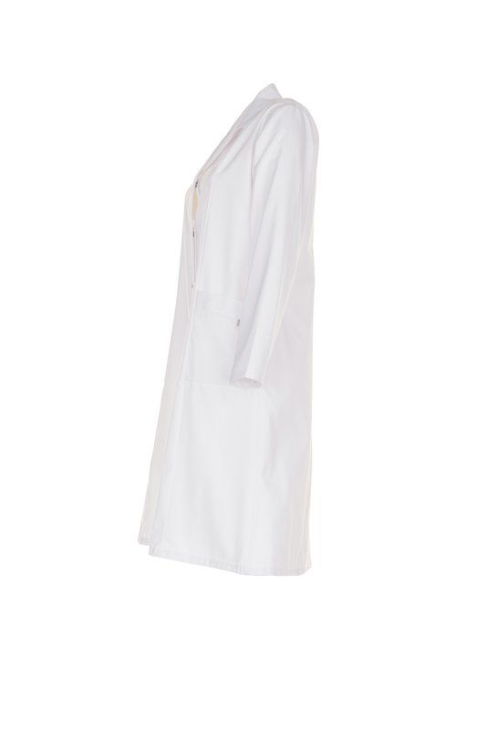 Produktbild Planam Damen Arbeitsmantel Arbeitskleidung Mantel Langarm reinweiß Größe 42 bild 6