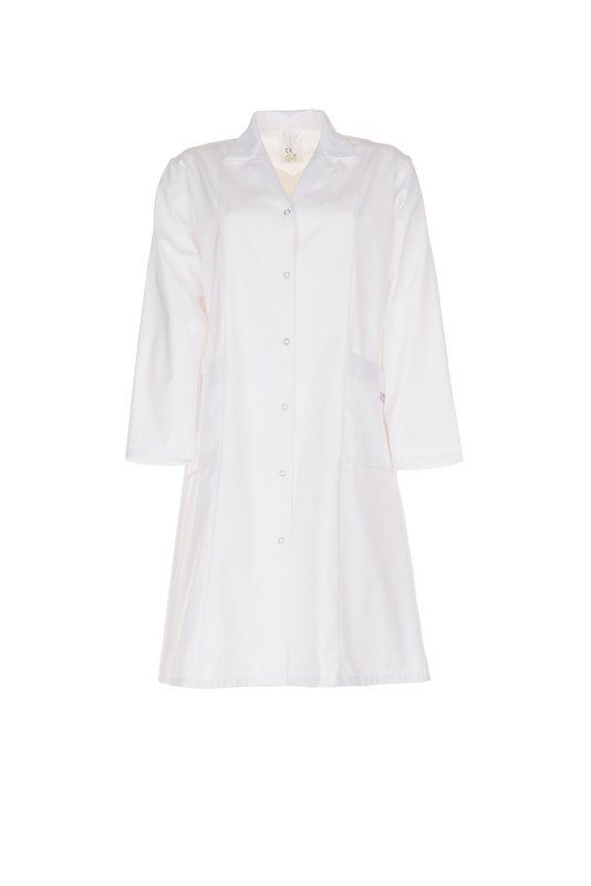 Produktbild Planam Damen Arbeitsmantel Arbeitskleidung Langarm reinweiß Größe 46