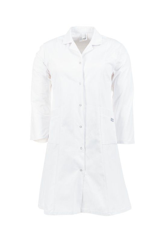 Produktbild Planam Damen Arbeitsmantel Arbeitskleidung Mantel BW Langarm reinweiß Größe 38