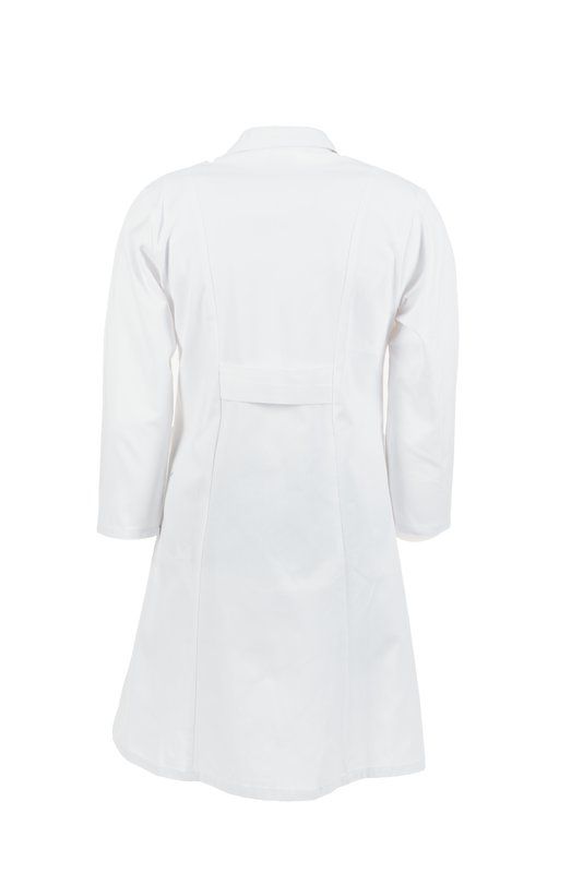 Produktbild Planam Damen Arbeitsmantel Arbeitskleidung Mantel BW Langarm reinweiß Größe 54 bild 3