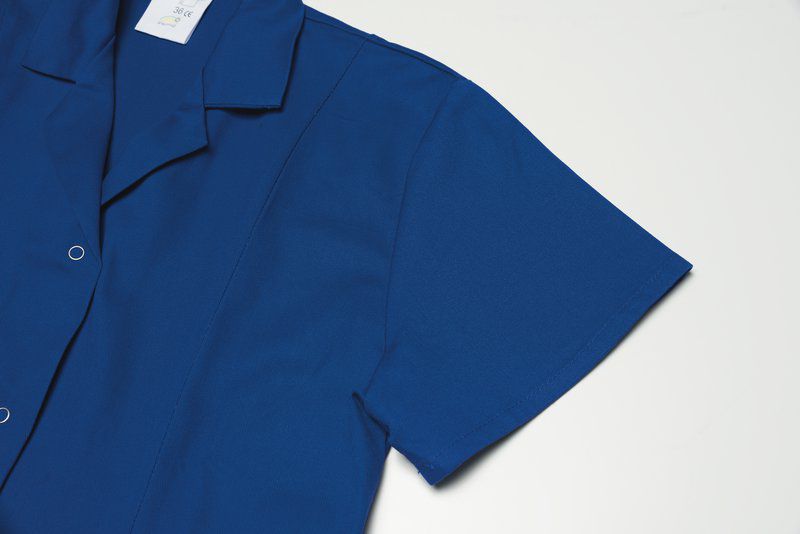 Produktbild Planam Damen Arbeitsmantel Mischgewebe ohne Arm kornblau 36 bild 5