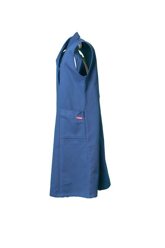 Produktbild Planam Damen Arbeitsmantel Baumwolle ohne Arm kornblau 48 bild 6