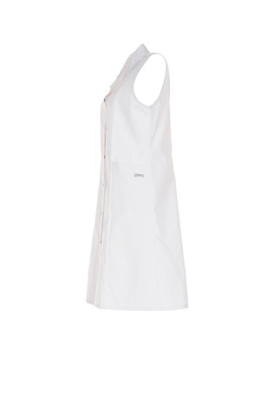 Produktbild Planam Damen Arbeitsmantel Mischgewebe ohne Arm reinweiß 38 bild 6