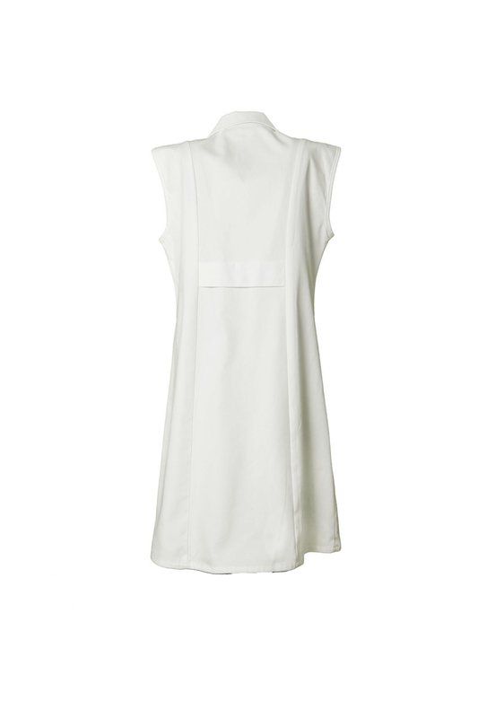 Produktbild Planam Damen Arbeitsmantel Baumwolle ohne Arm reinweiß 52 bild 3