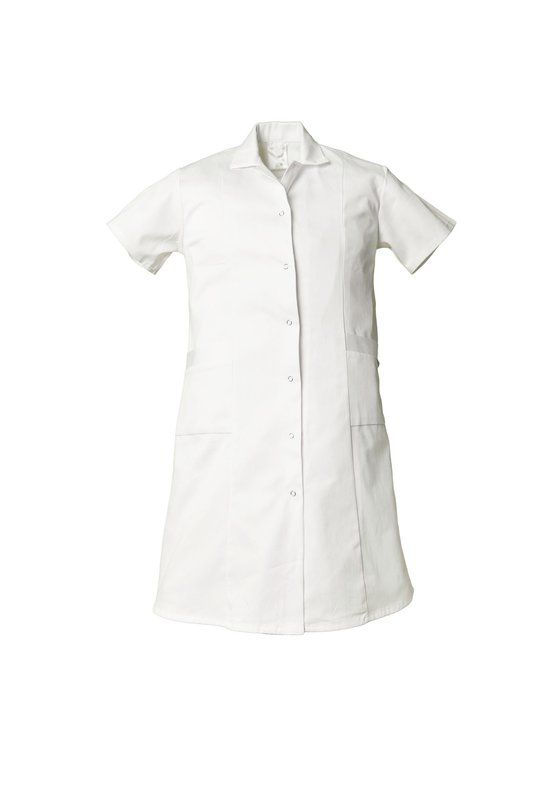 Produktbild Planam Damen Arbeitsmantel Baumwolle 1/4 Arm reinweiß 52