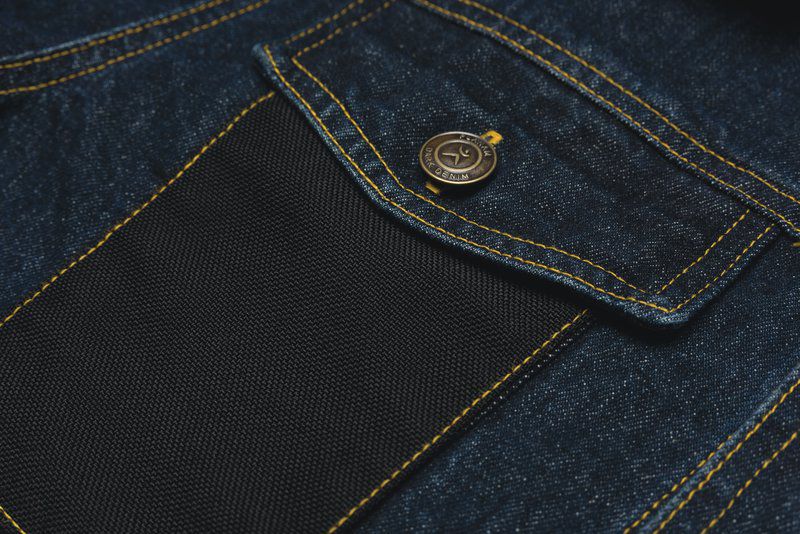 Produktbild Planam Dark Denim Arbeitsjacke dark blue raw Größe 50 bild 8