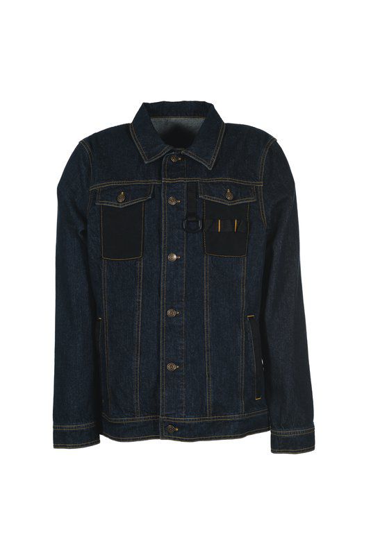 Produktbild Planam Dark Denim Arbeitsjacke dark blue raw Größe 52