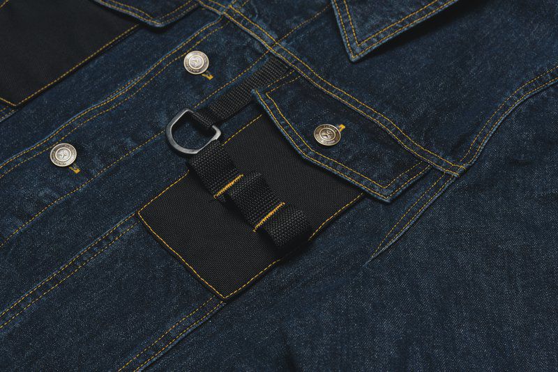 Produktbild Planam Dark Denim Arbeitsjacke dark blue raw Größe 52 bild 6