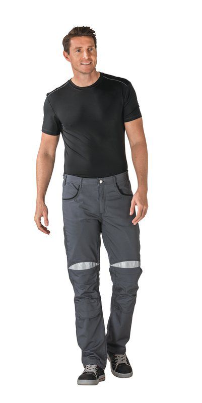 Produktbild Planam DuraWork Arbeitskleidung Arbeitshose Bundhose grau schwarz Größe 110 bild 3