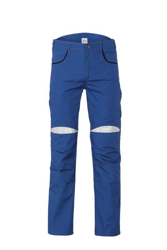 Produktbild Planam DuraWork Arbeitskleidung Arbeitshose Bundhose kornblau schwarz Größe 54