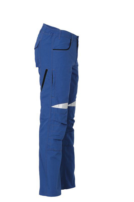 Produktbild Planam DuraWork Arbeitskleidung Arbeitshose Bundhose kornblau schwarz Größe 60 bild 5