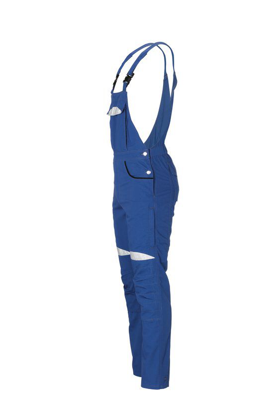 Produktbild Planam DuraWork Arbeitskleidung Arbeitslatzhose kornblau schwarz Größe 60 bild 6