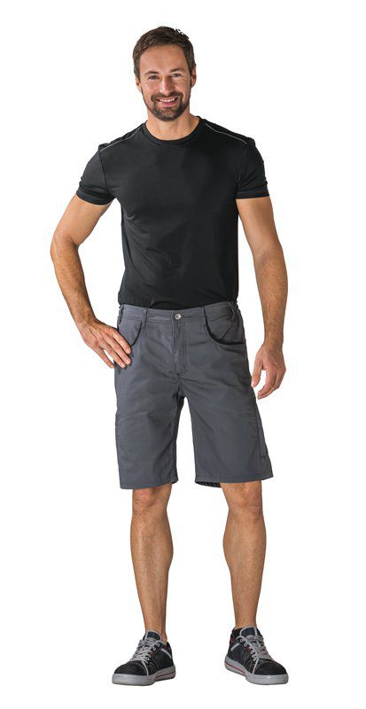 Produktbild Planam DuraWork Arbeitskleidung Shorts grau schwarz XS bild 2