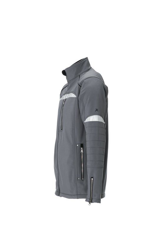 Produktbild Planam DuraWork Arbeitskleidung Softshelljacke grau schwarz Größe S bild 5