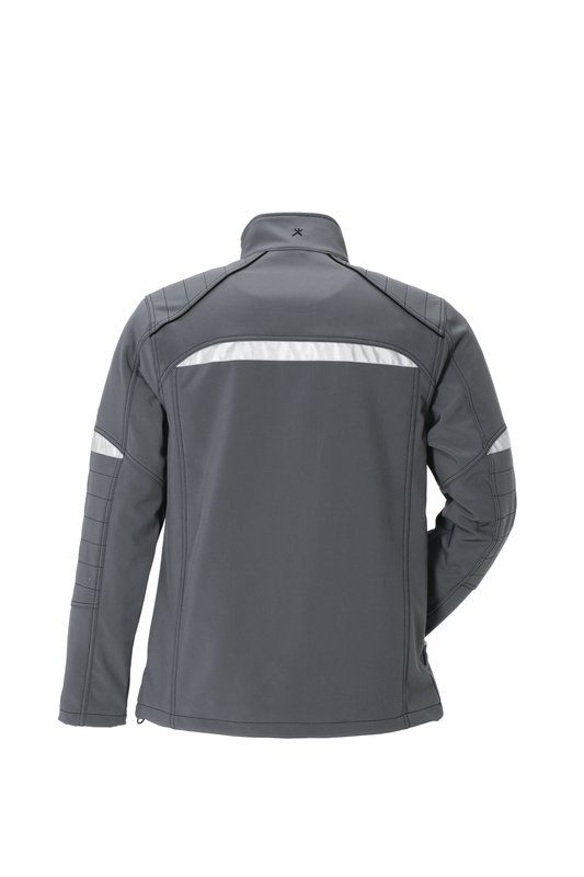 Produktbild Planam DuraWork Arbeitskleidung Softshelljacke grau schwarz Größe M bild 3