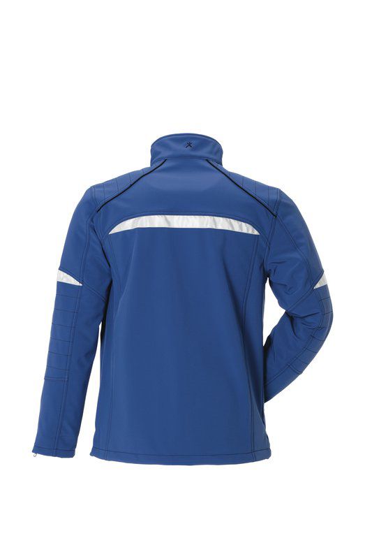 Produktbild Planam DuraWork Arbeitskleidung Softshelljacke kornblau schwarz Größe XL bild 3
