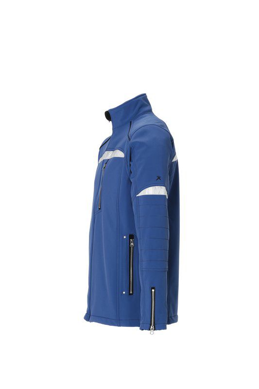 Produktbild Planam DuraWork Arbeitskleidung Softshelljacke kornblau schwarz Größe XXL bild 5