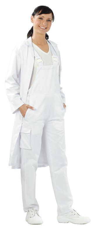 Produktbild Planam Food Damen Arbeitslatzhose reinweiß Größe 44 bild 2