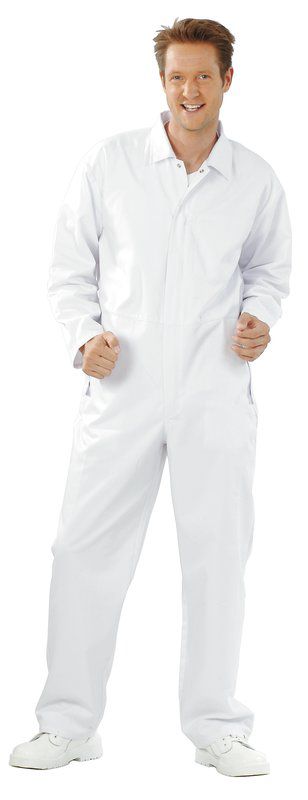 Produktbild Planam Food Herren Overall Arbeitsoverall reinweiß Größe 64 bild 2