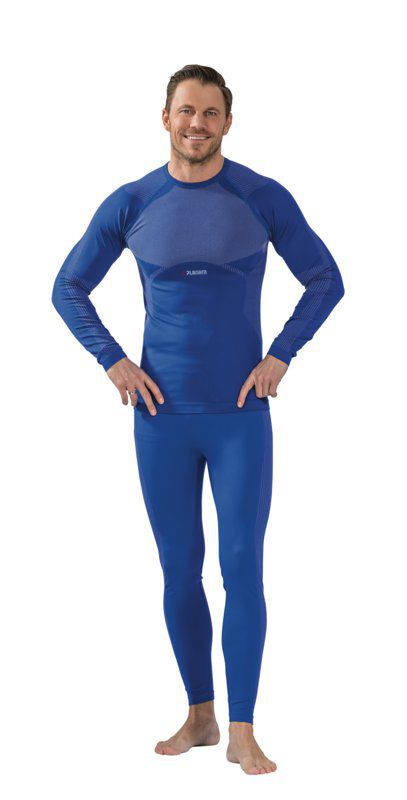 Produktbild Planam Funktionsunterwäsche Set Fit blau Größe S M bild 2