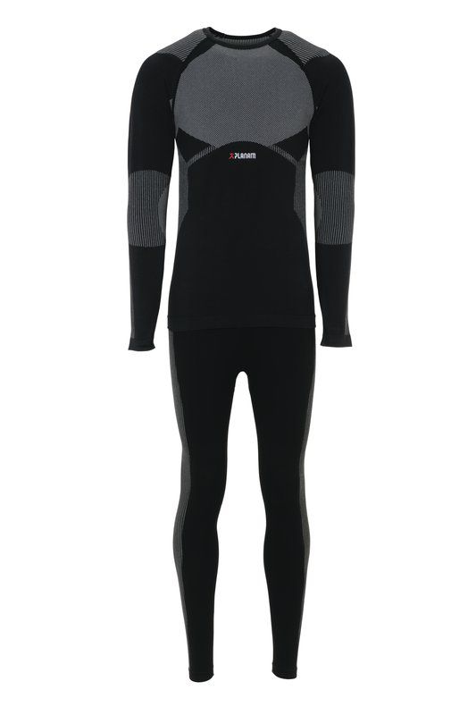 Produktbild Planam Funktionsunterwäsche Set Fit schwarz Größe L XL