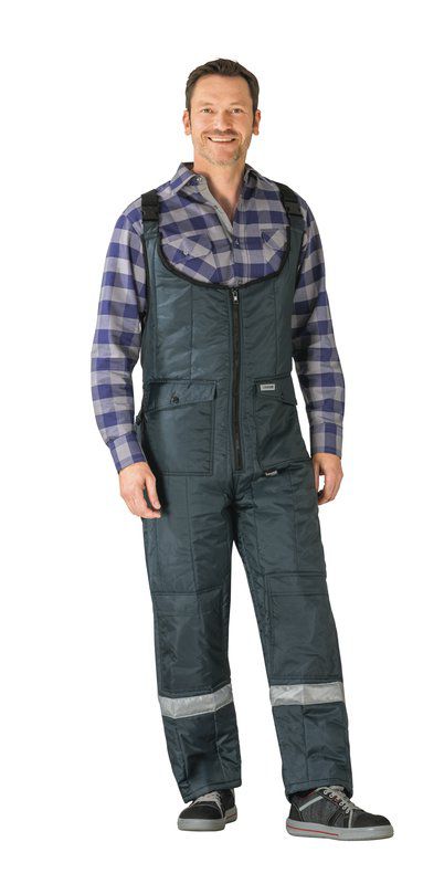 Produktbild Planam Kühlhaus Gefrierhaus Latzhose marine kornblau Größe S bild 2