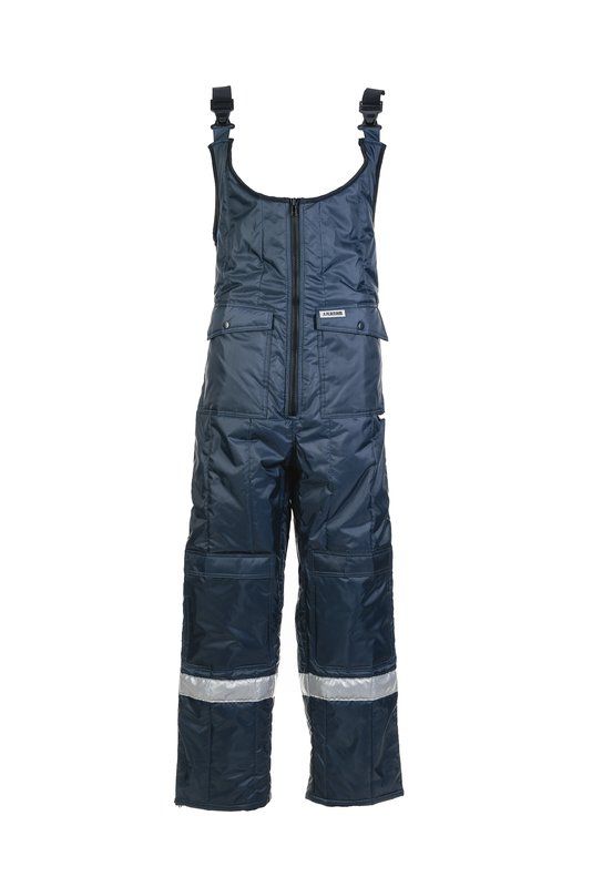 Produktbild Planam Kühlhaus Gefrierhaus Latzhose marine kornblau Größe L bild 1