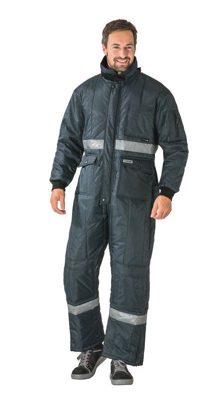 Produktbild Planam Kühlhaus Gefrierhaus Overall marine Innenfutter kornblau Größe M bild 2