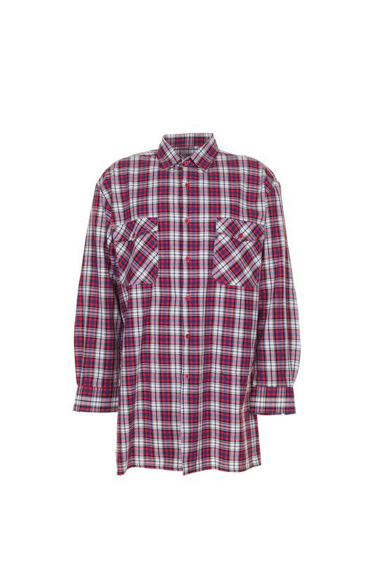 Produktbild Planam Flanell Hemd 2001 rot kariert Größe 37 38